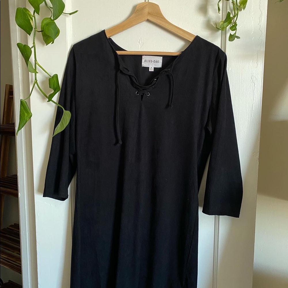 Olive + Oak Soft Suede Dress